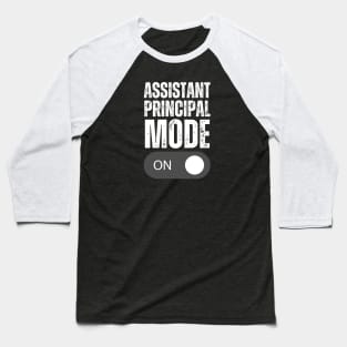 Assistant Principal Baseball T-Shirt